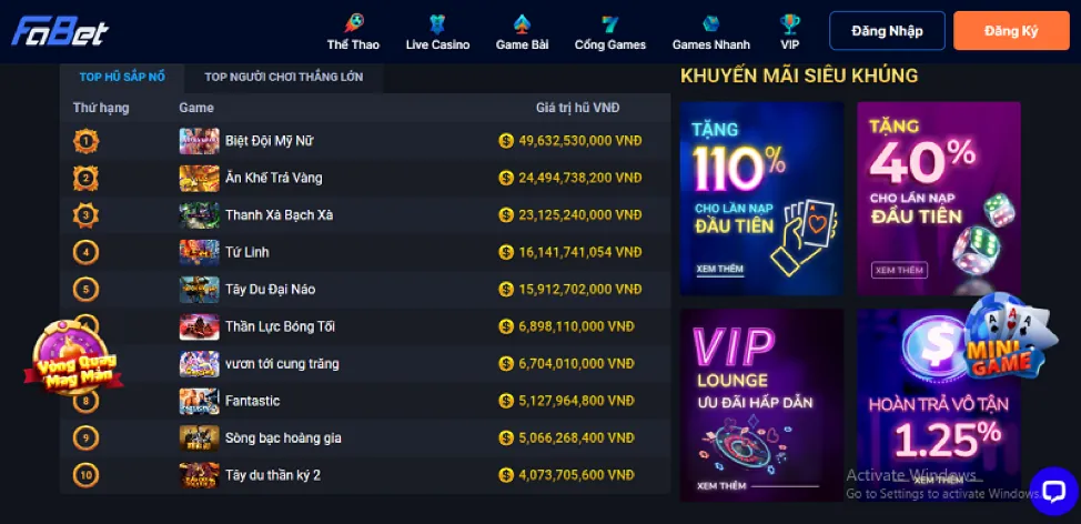 An toàn và cờ bạc có trách nhiệm tại 789vip khuyến mãi